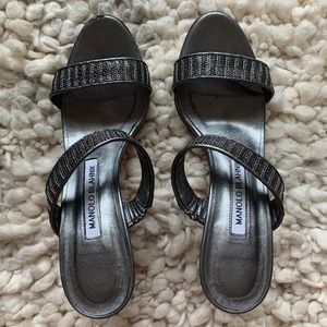 Gently used Manolo Blahnik “Muluca” sandals